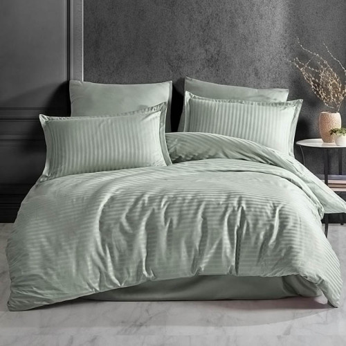 Постельное белье ТМ Aran Clasy сатин страйп Ada Cayi