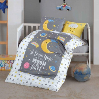 Детское постельное белье в кроватку ТМ Aran Clasy ранфорс Luna