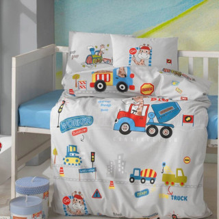 Детское постельное белье в кроватку ТМ Aran Clasy ранфорс Graffe