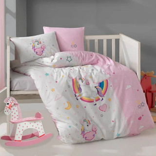 Детское постельное белье в кроватку ТМ Aran Clasy ранфорс Pony