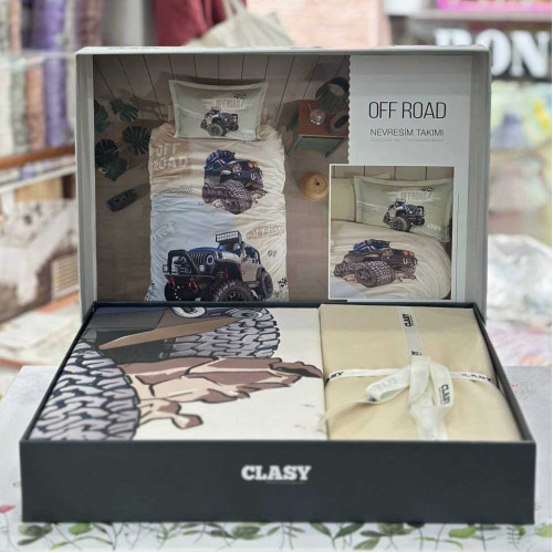 Подростковое постельное белье ТМ Aran Clasy ранфорс Off Road