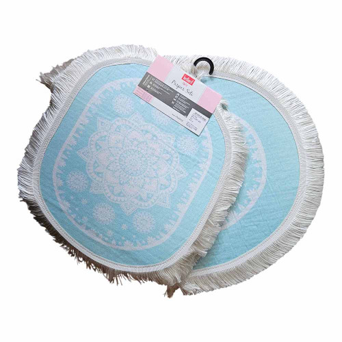 Набор ковриков для ванной комнаты ТМ Brillant Home PasPas Seti Blue 2 шт