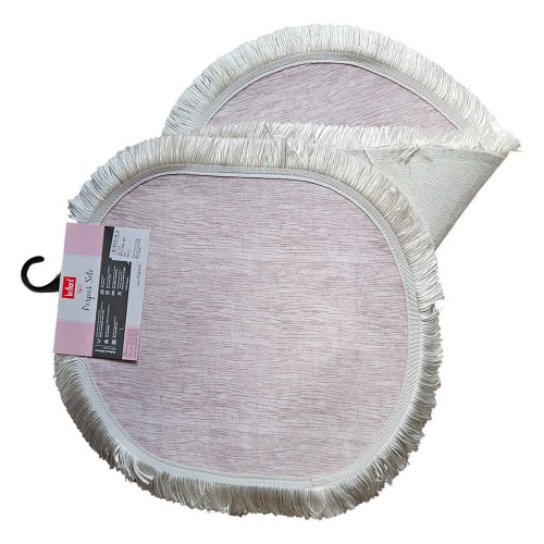 Набор ковриков для ванной комнаты ТМ Brillant Home PasPas Seti Pinky 2 шт