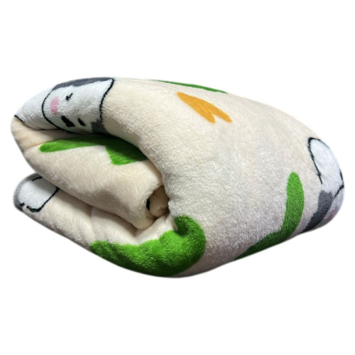 Плед микрофибра с кантом Щеночек