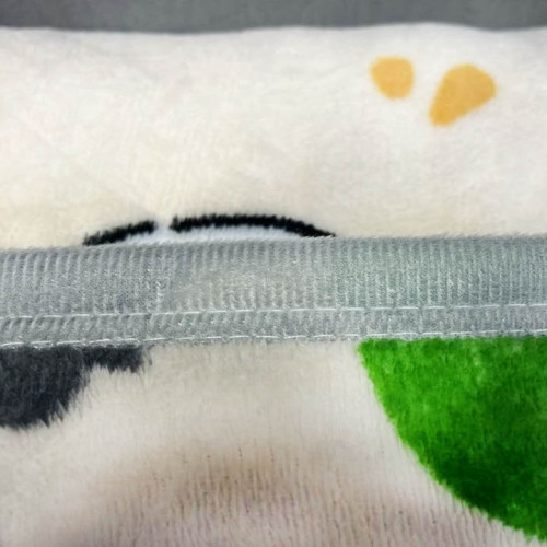 Плед микрофибра с кантом Щеночек