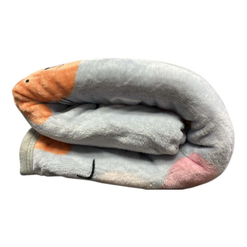 Плед микрофибра с кантом Зайчики