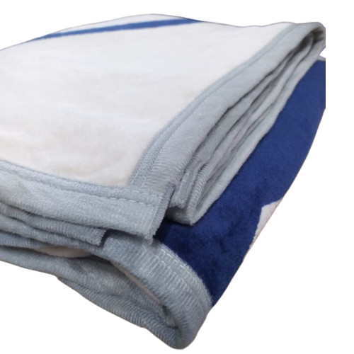 Плед мікрофібра з кантом Зигзаг