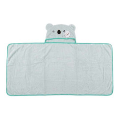 Накидка дитяча з капюшоном ТМ Koloco мікрофібра Koala Mint 80х120