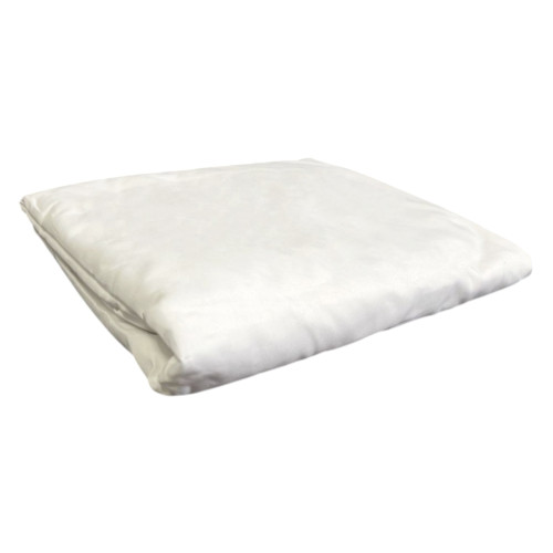 Простынь на резинке полиэстер белая 180*200