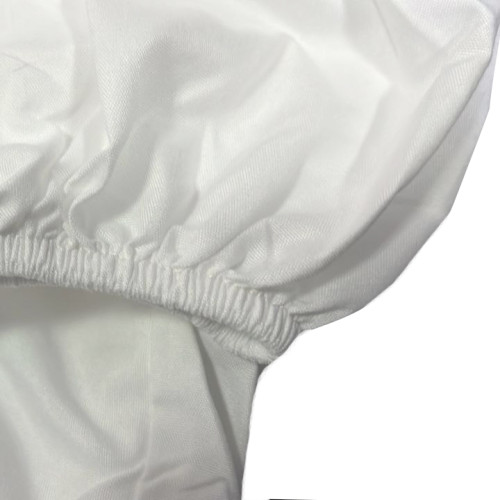 Простынь на резинке полиэстер белая 180*200