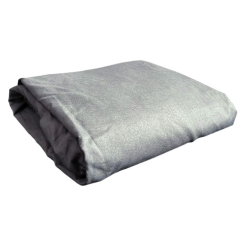 Простирадло на резинці поліестер сіре 180*200