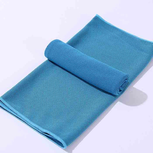 Охлаждающее полотенце для фитнеса и спорта из микрофибры 30х100