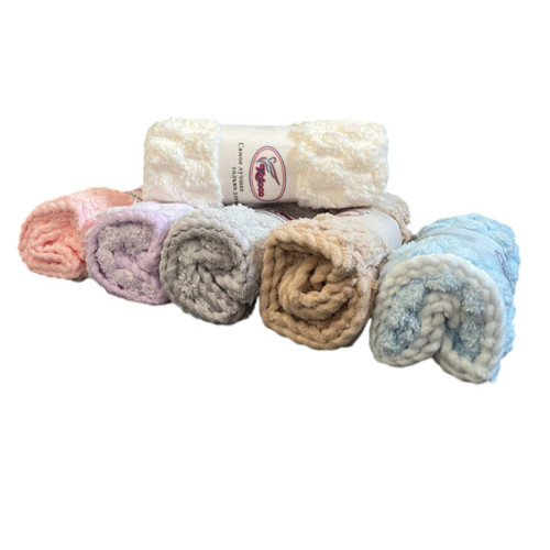 Набор полотенец микрофибра 3D однотонные 35х70 6 шт