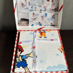 Дитяча постільна білизна в ліжечко Cotton Box ранфорс Masal Dunyasi Bordo