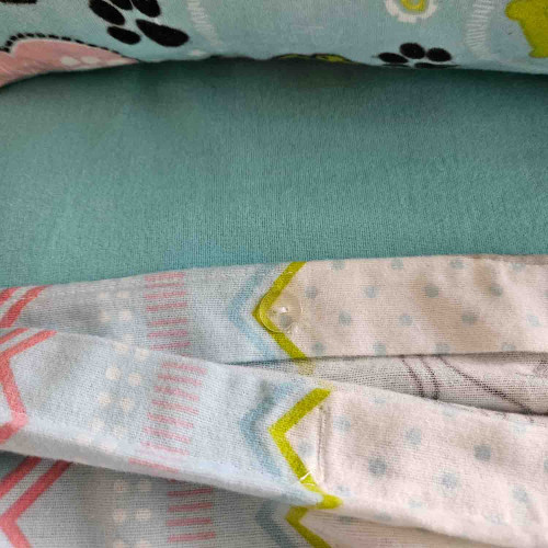 Детское постельное белье в кроватку Cotton Box фланель Dalmacyali Mint