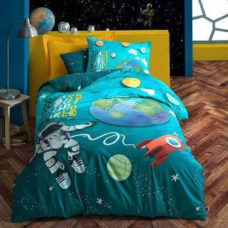 Подростковое постельное белье ТМ Cotton Box ранфорс Little Astronaut