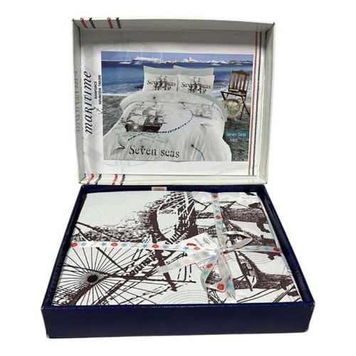 Постільна білизна ТМ Cotton Box ранфорс Maritime Seven Seas