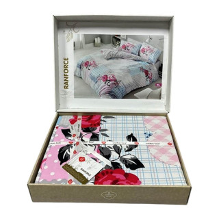 Постільна білизна ТМ Cotton Box ранфорс Mode Line Rita Pembe