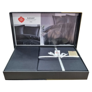 Постільна білизна ТМ Cotton Box сатин Elegant Siyah