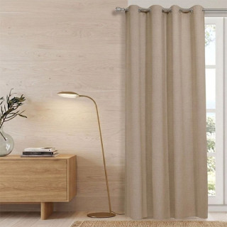 Штора на люверсах ТМ Decorator Sparta 145х280 09 пудровая