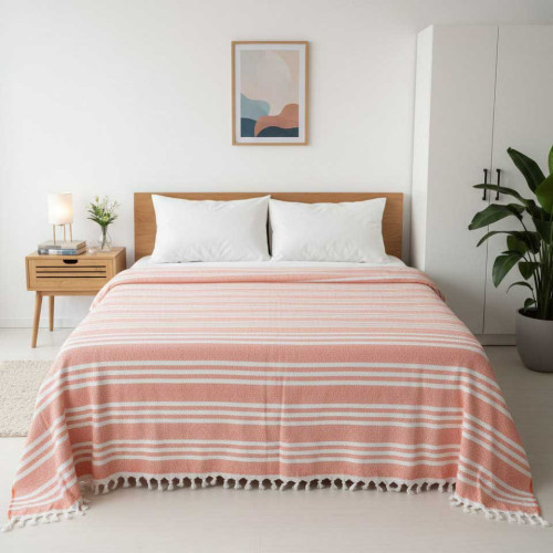 Покрывало летнее Fushia RAVE TURUNCU 200х230