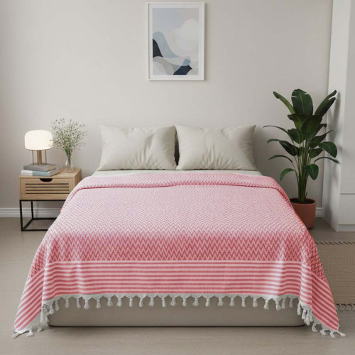 Покрывало летнее Fushia ZIGZAG FUSYA 200х230