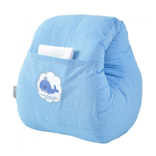 Подушка для кормления Mini Горошек голубой ТМ Идея