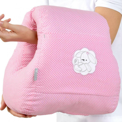 Подушка для кормления Mini Горошек розовый ТМ Идея