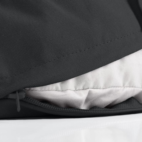 Подушка для медитации и йоги с гречневой шелухой черный