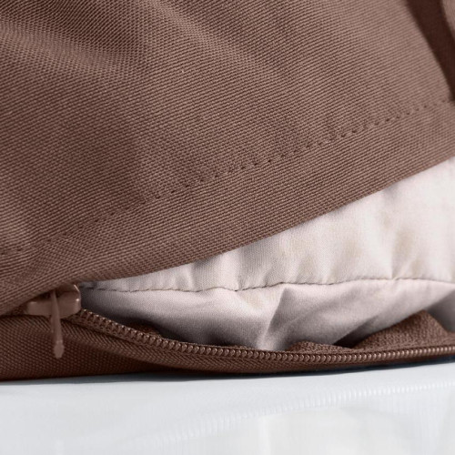 Подушка для медитации и йоги с гречневой шелухой шоколад