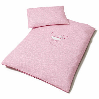Комплект постільної білизни в коляску ТМ Ідея Sweet Dreams рожевий