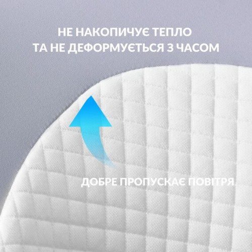 Подушка ортопедическая для сна ТМ Идея ErgoSleep 61х34х12