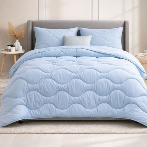 Набор NordicBlue ТМ Идея Одеяло и подушка аналог лебяжьего пуха