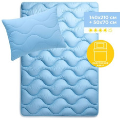 Набір NordicBlue ТМ Ідея Ковдра і подушка аналог лебединого пуху