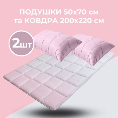 Набор Women Time ТМ Идея Одеяло и подушка аналог лебяжьего пуха