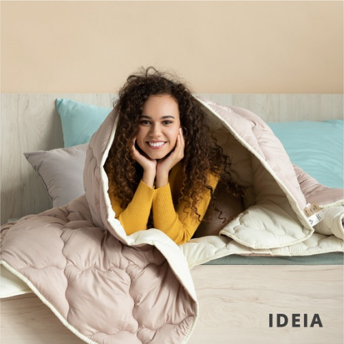 Ковдра вовняна всесезонна ТМ Ідея Woolly