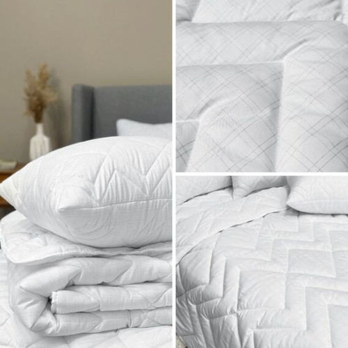 Одеяло всесезонное лебяжий пух ТМ Идея Antistatic Sleep