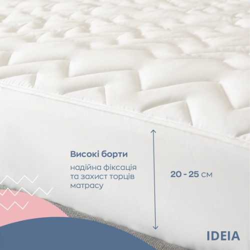 Наматрацник з бортом стьобаний NORDIC COMFORT ТМ Ідея