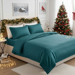 Постільна білизна ТМ Ідея Сатин Преміум м'ята євро