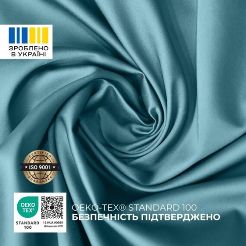 Постельное белье ТМ Идея Сатин Премиум мята евро