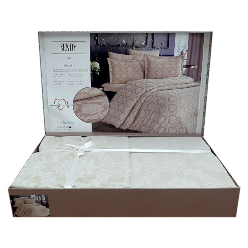Постельное белье жаккардовое ТМ KC HOME Sendy Tas