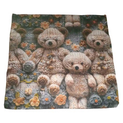 Постільна білизна ТМ Koloco фланель підліткова 5D Bears