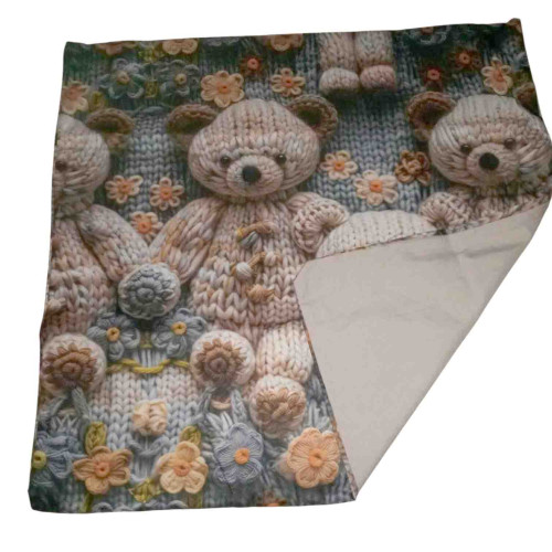 Постельное белье ТМ Koloco фланель подростковое 5D Bears