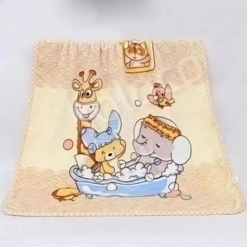 Плед детский микрофибра двусторонний ТМ Koloco Giraffe 100*110