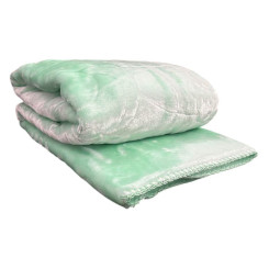 Плед дитячий мікрофібра однотоний ТМ Koloco GREEN 125*125