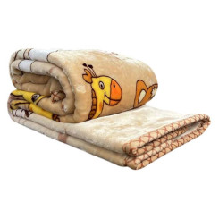 Плед дитячий мікрофібра подвійний ТМ Koloco Happy Baby 100*110