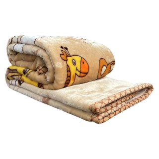 Плед детский микрофибра двусторонний ТМ Koloco Happy Baby 100*110