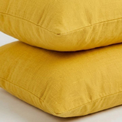 Комплект наволочок ТМ La Villa Home ранфорс 50х70 2 шт жовтий