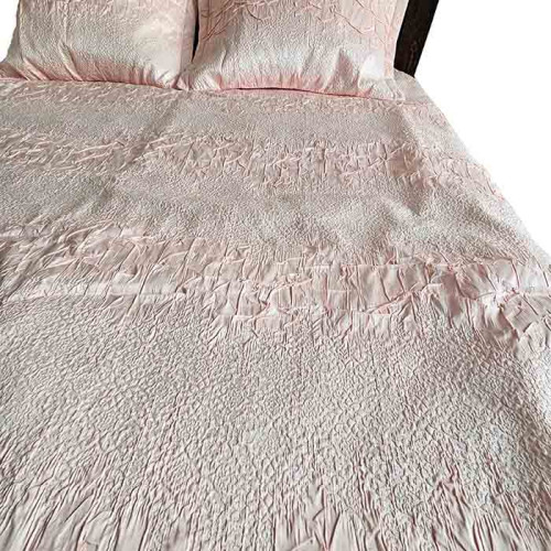 Покрывало жаккардовое с наволочками ТМ Le Jardin Inna Peach 260х270