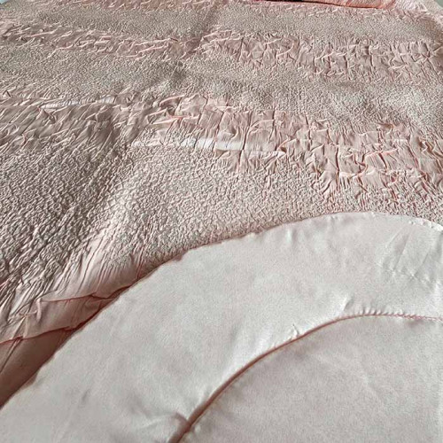 Покрывало жаккардовое с наволочками ТМ Le Jardin Inna Peach 260х270